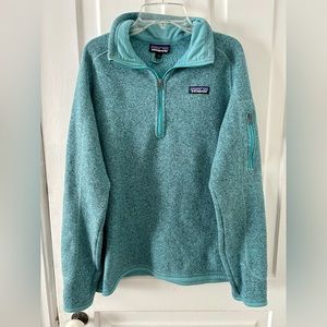 Patagonia Better Sweater 1/4 Zip Teal